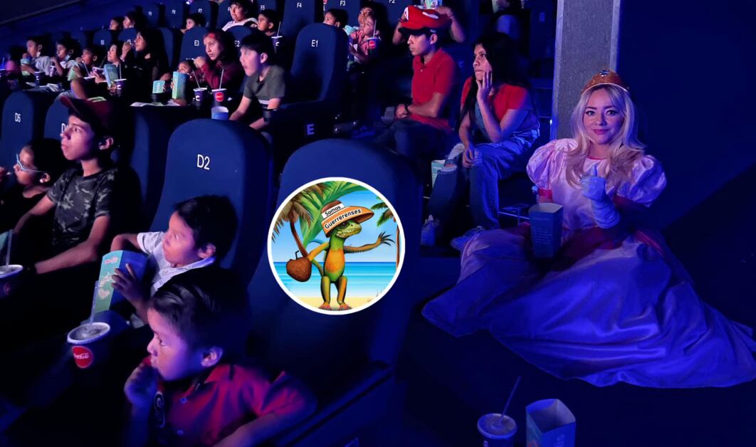 Maestra lleva a sus alumnos a ver Mario Bros
