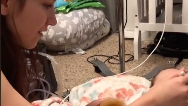 Ember Torres, mamá de bebé con holoprosencefalia