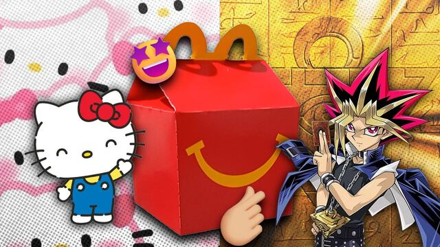 Hello Kitty y Yu-Gi-Oh! en la Cajita Feliz de McDonald's