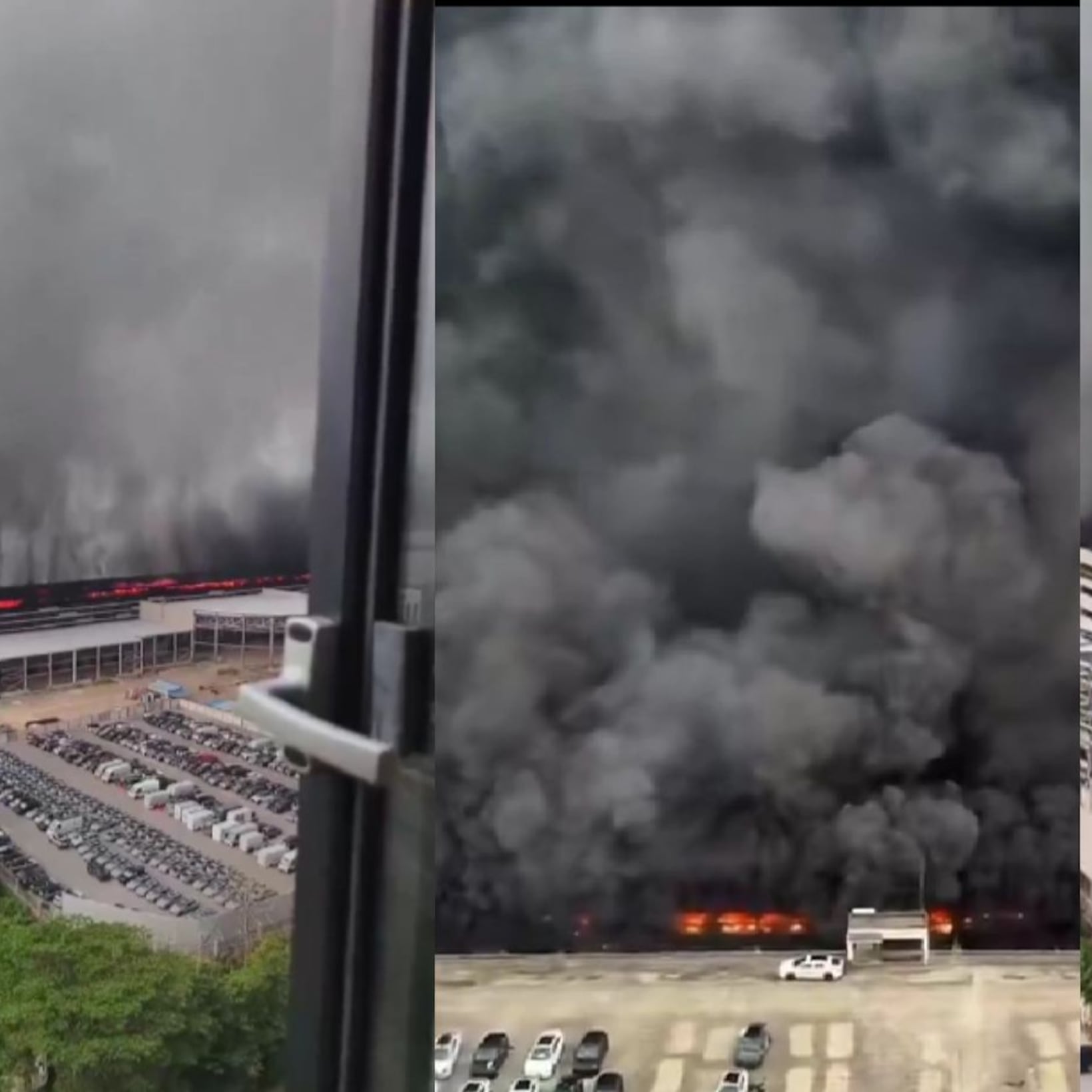 Impactante incendio en BYD: autos eléctricos arden en China