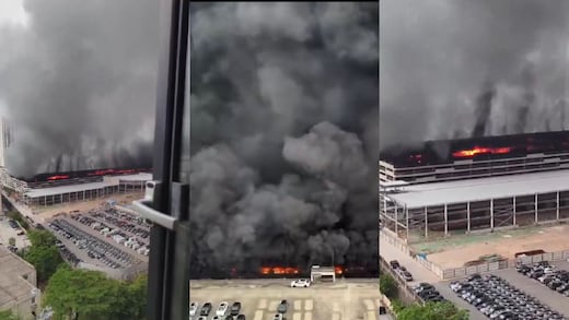 Impactante incendio en BYD: autos eléctricos arden en China