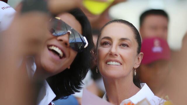 Claudia Sheinbaum Pardo, candidata a la presidencia de la república por la coalición Sigamos Haciendo Historia