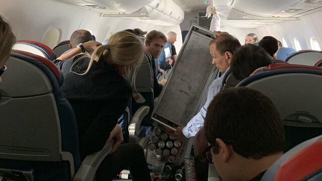 Turbulencia en vuelo de Delta Air Lines