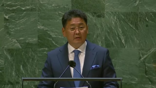 Khurelsukh Ukhnaa, presidente de Mongolia