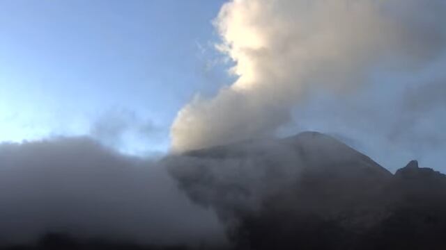 Volcán Popocatépetl el 2 de noviembre