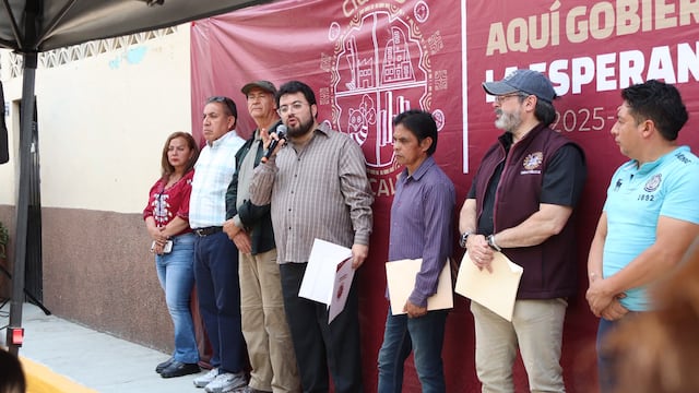 Programa COMUNA transforma la calle Nudo Mixteco en Naucalpan.