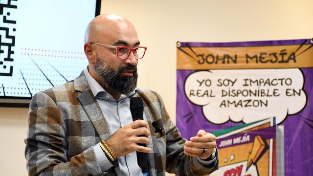 John Mejía, autor del libro Soy impacto real