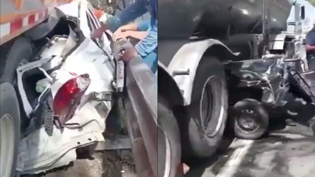 VIDEO: carambola en carretera Toluca-Atlacomulco deja 3 muertos y 6 heridos