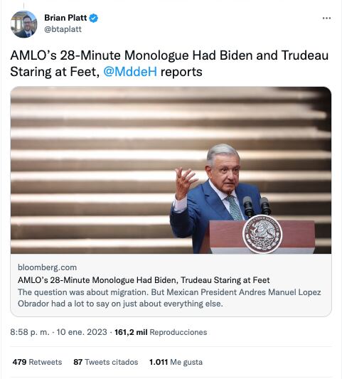 AMLO tarda 28 minutos en responder y se gana nuevo apodo