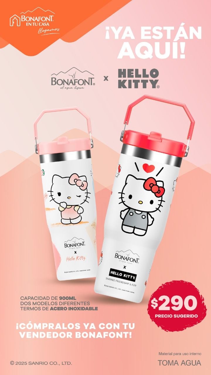 Termos Hello Kitty de Bonafont