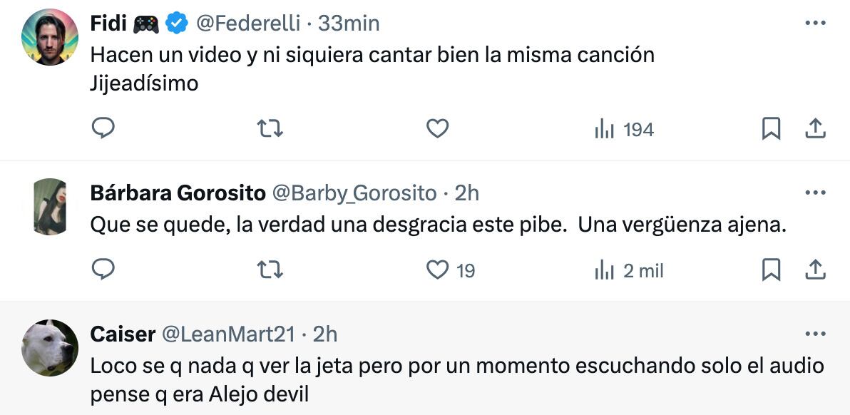 Comentarios sobre la broma de Michelo de TikTok