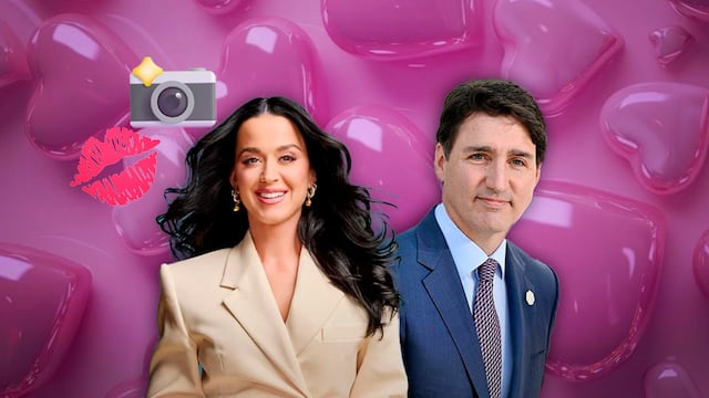 Katy Perry y Justin Trudeau fueron captados besándose