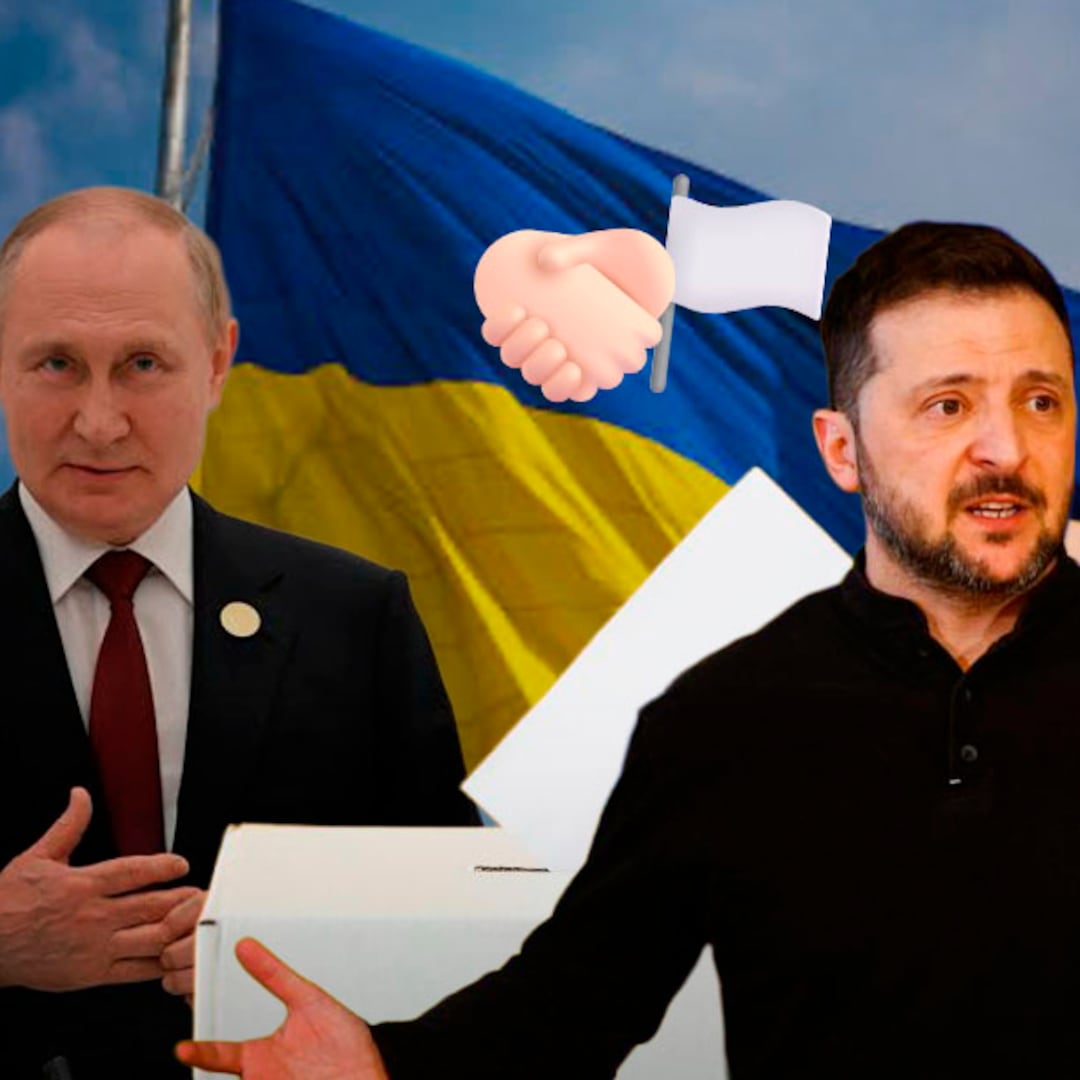 Zelenski propone elecciones en Ucrania si Putin acepta una tregua total de 60 días