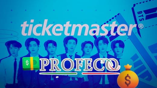 Profeco multa con 5 millones a Ticketmaster por venta de boletos de BTS