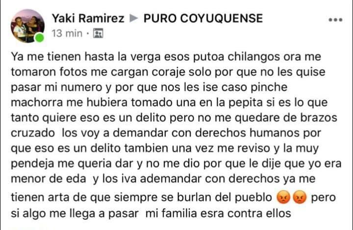La joven denunció a una policía oriunda de la CDMX