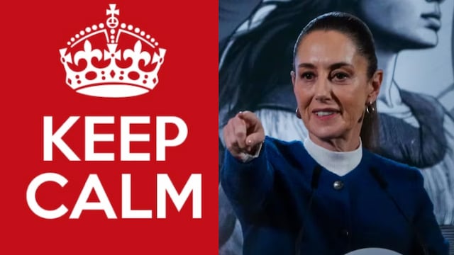 Keep Calm. Claudia Sheinbaum