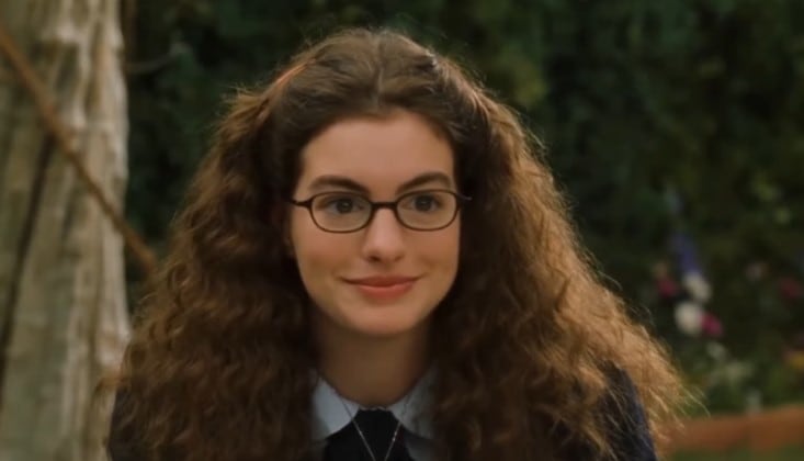 Anne Hathaway en El Diario de la Princesa