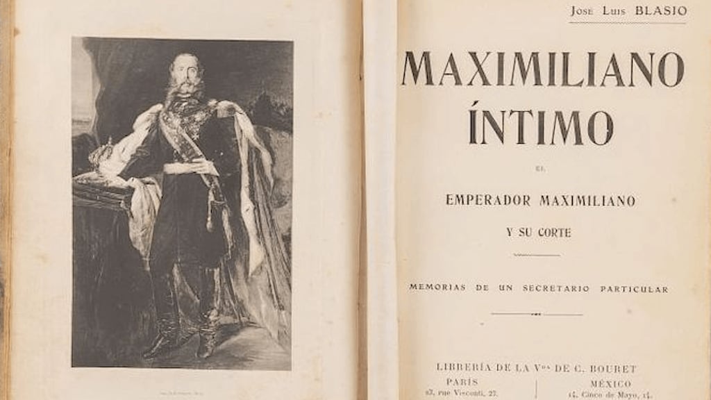 "Maximiliano Íntimo". El emperador y su corte. 1905.