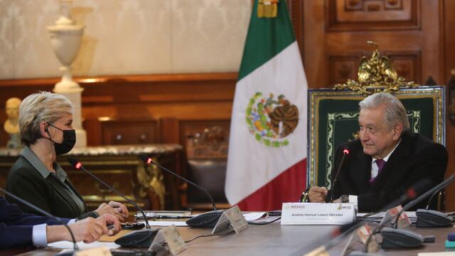 AMLO se reúne con secretaria de Energía de Estados Unidos