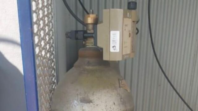 Tanque de gas de cloro