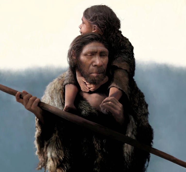 Retratos de la familia humana más antigua