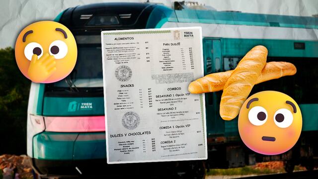 Polémica por el menú del Tren Maya
