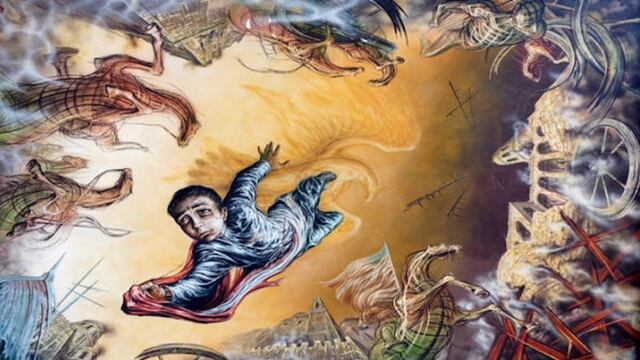 Representación de Juan Escutia, 'Niño Héroe'.