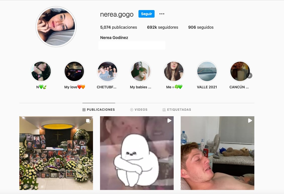 Perfil de Nerea Godínez