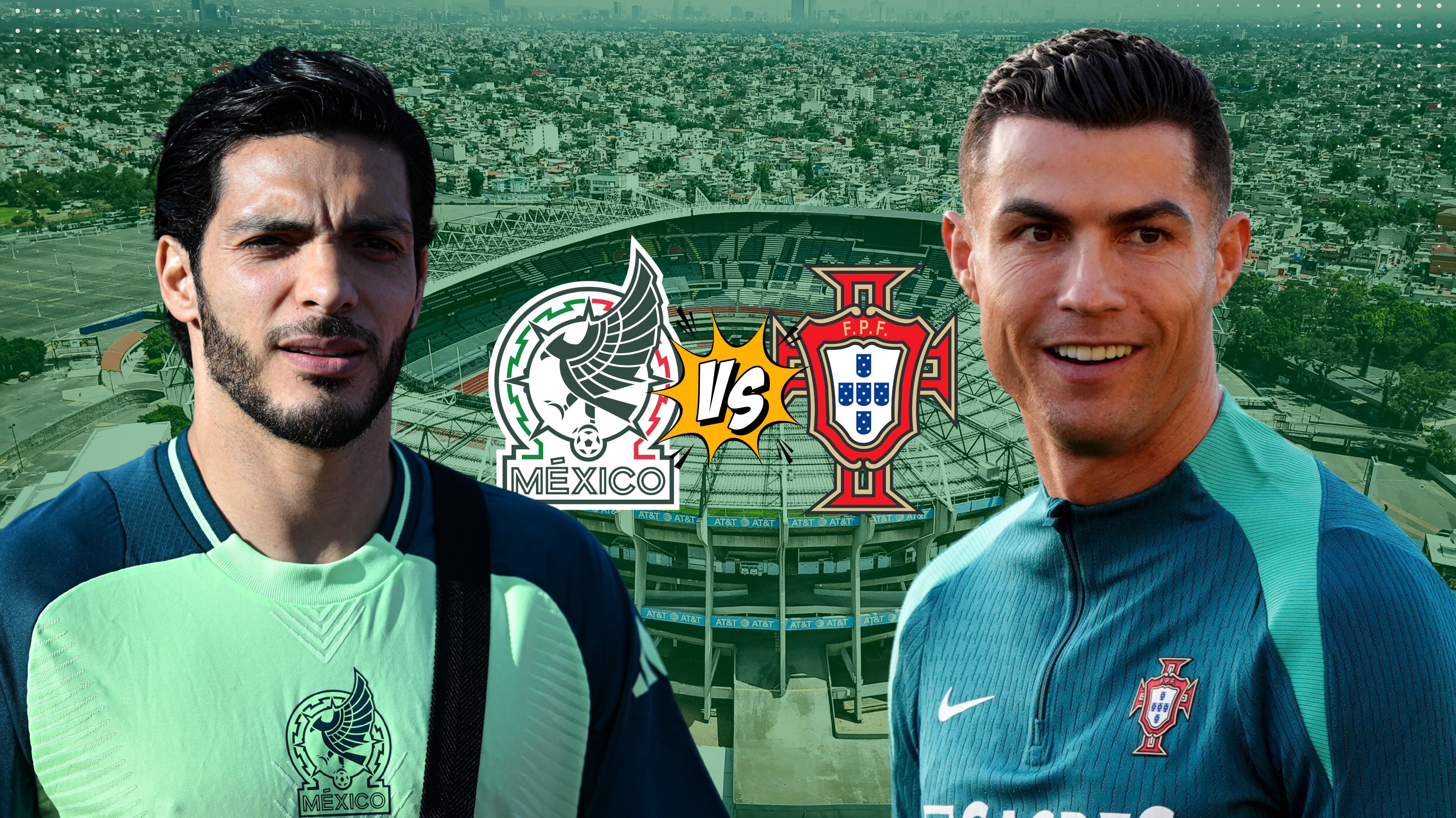 Se confirma el México vs Portugal en el Estadio Azteca previo al Mundial 2026; Cristiano Ronaldo visitará nuestro país