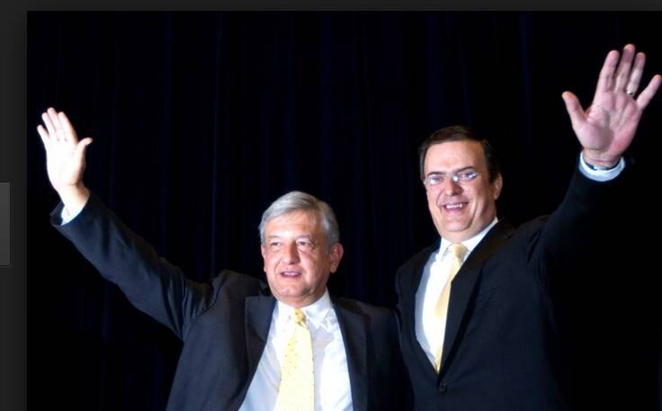 AMLO y Marcelo Ebrard