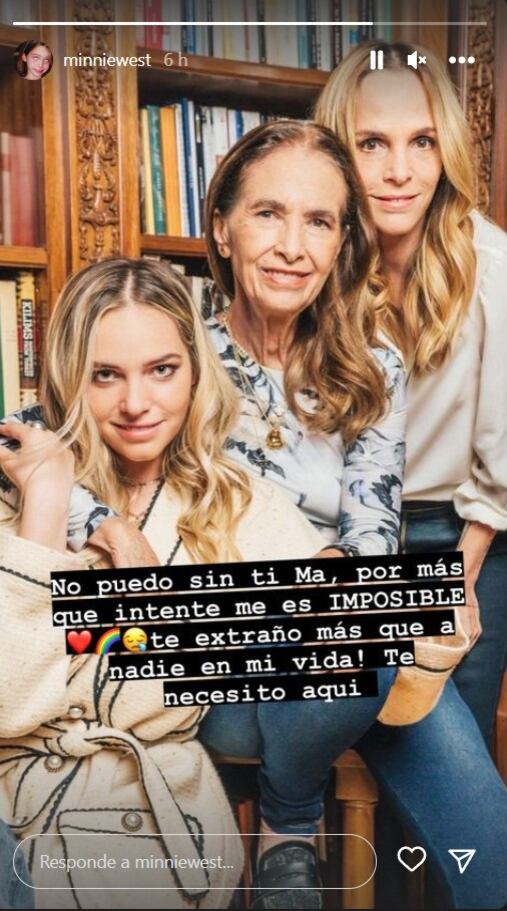 Minnie West y Amparo Serrano