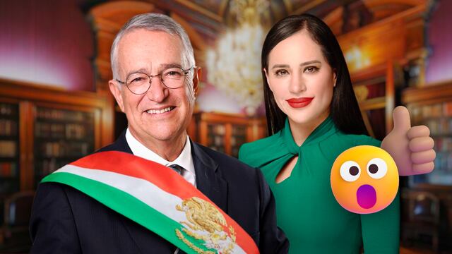 Ricardo Salinas Pliego y Sandra Cuevas