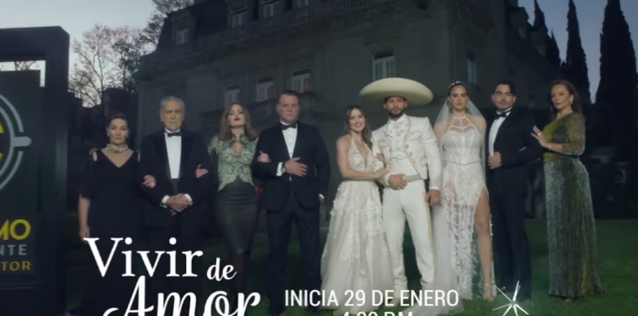 Elenco oficial de la nueva telenovela de Salvador Mejía “Vivir de Amor”
