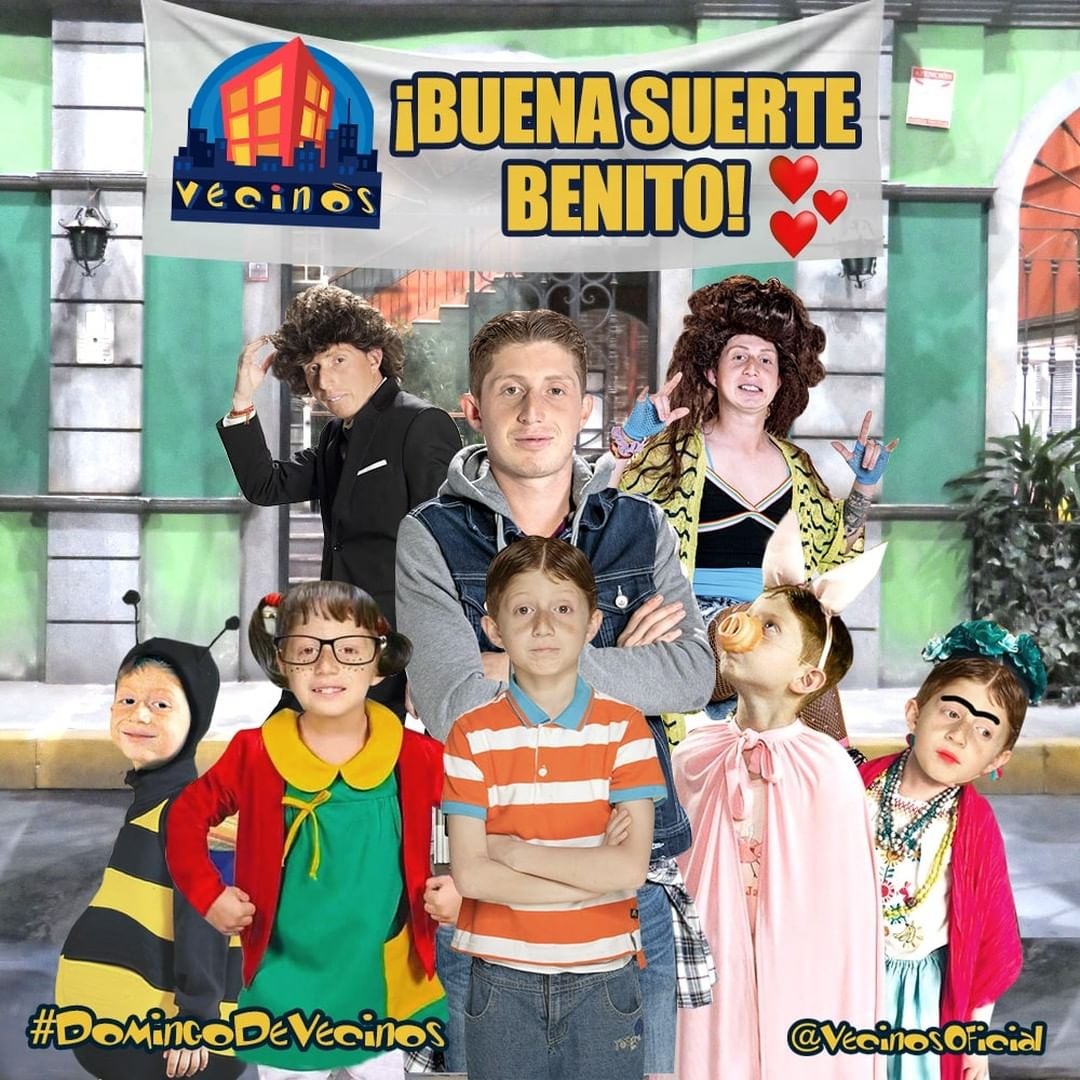 Octavio Ocaña como 'Benito' en Vecinos