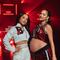 Natti Natasha baila embarazada a lado de Becky G (VIDEO)