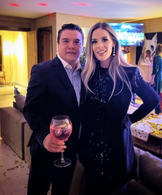Gerardo Islas y su esposa Claudia Wade