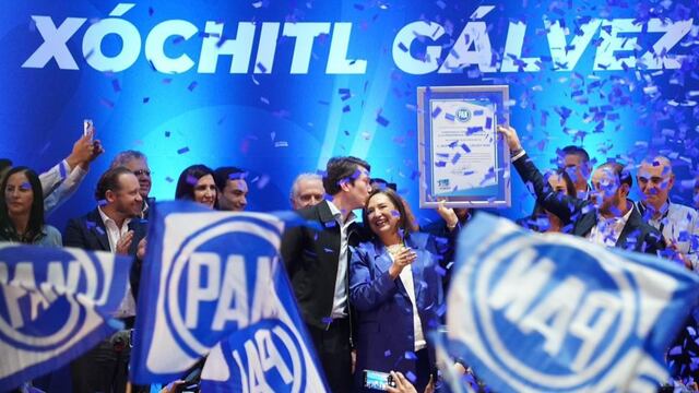 Juan Pablo Sánchez Gálvez y Xóchitl Gálvez