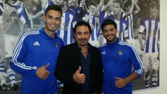 Carlos Vela y Diego Reyes