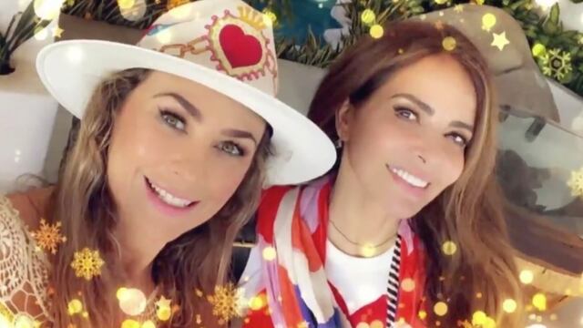 Aracely Arámbula y Gloria Trevi