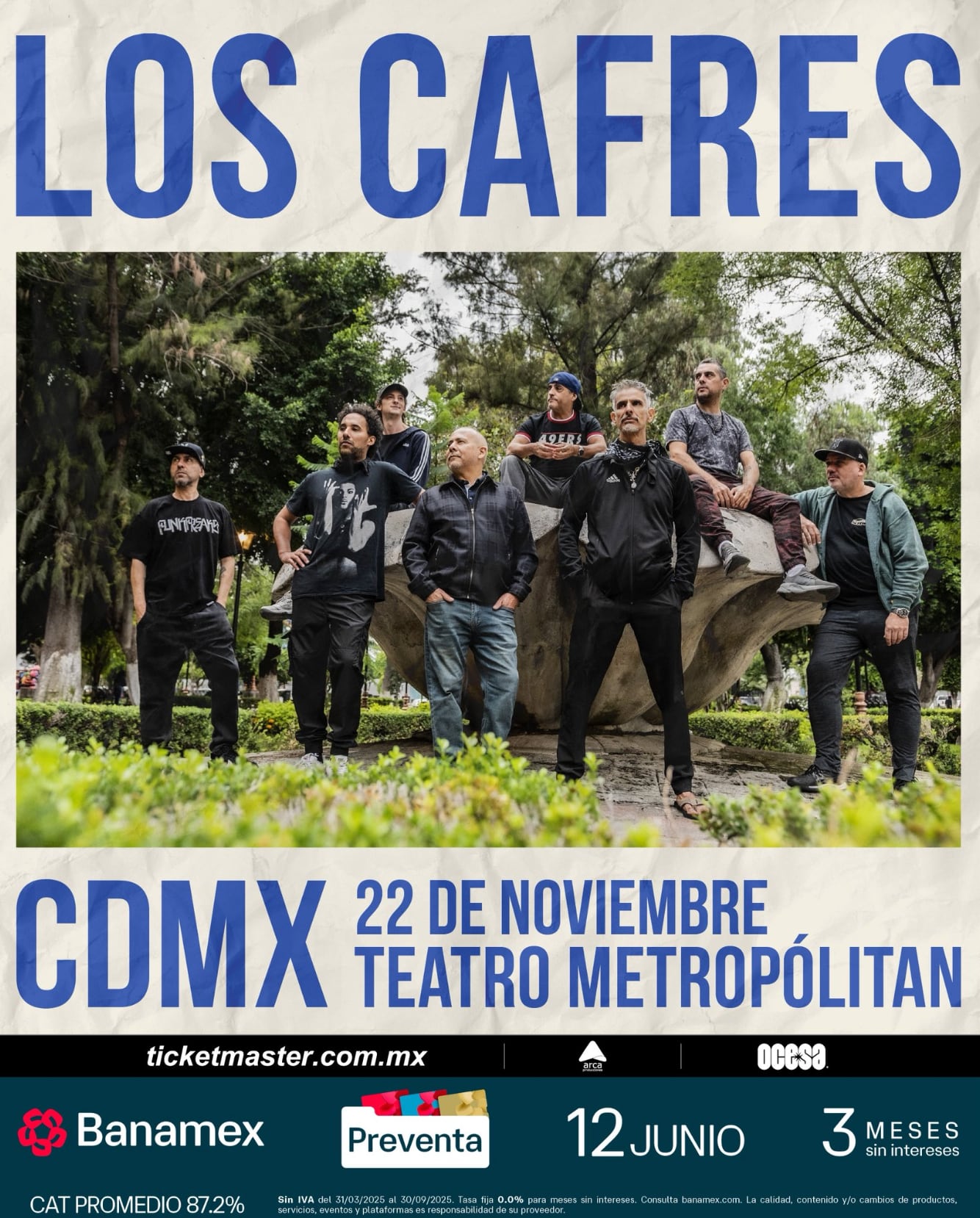 Los Cafres en el Teatro Metropólitan