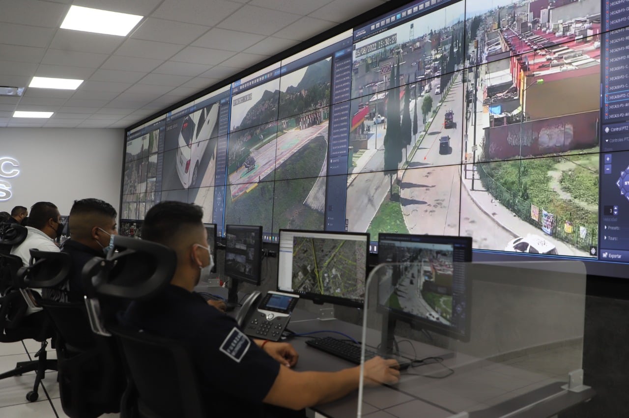 Cámaras de videovigilancia de Ecatepec