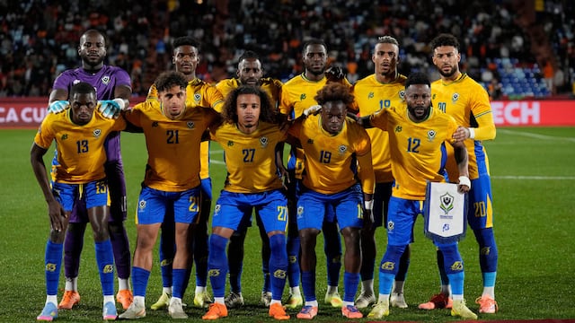 La Selección de Gabón.