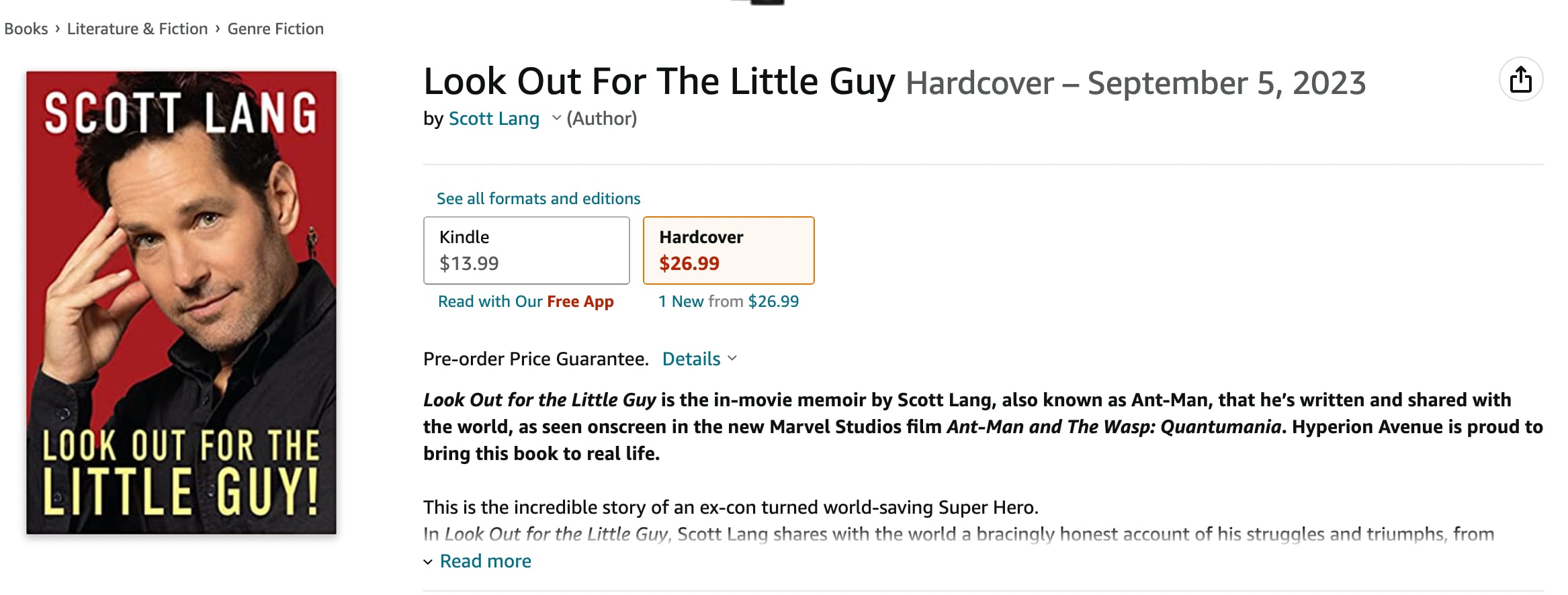 Libro Ant-Man and the Wasp: Quantumania