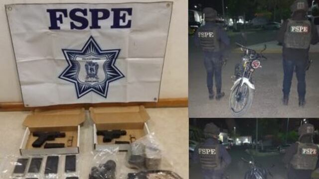 Equipo asegurado en Guanajuato