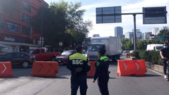 Bloqueo en Fray Servando