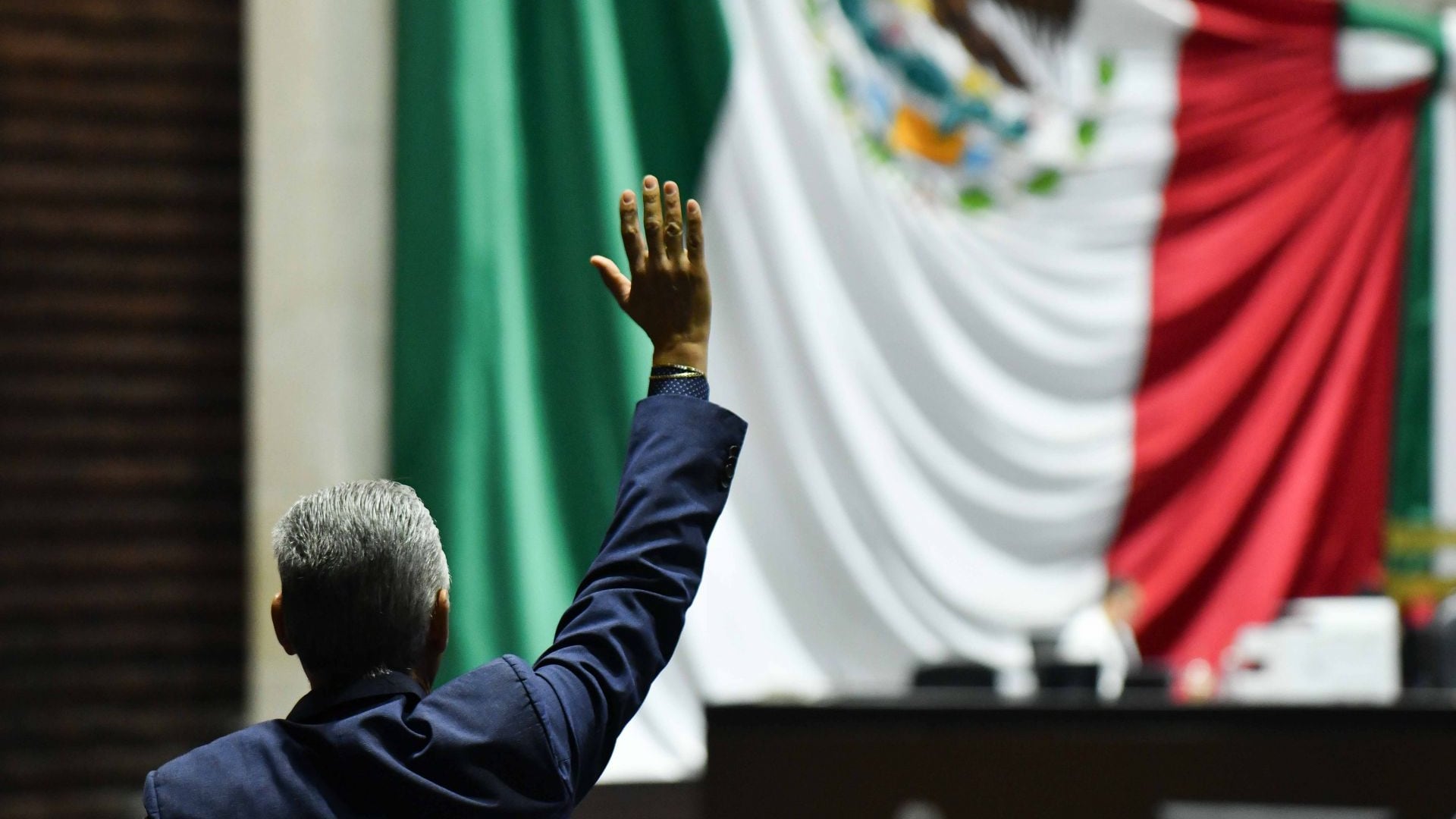 Sesión semipresencial en la Cámara de Diputados