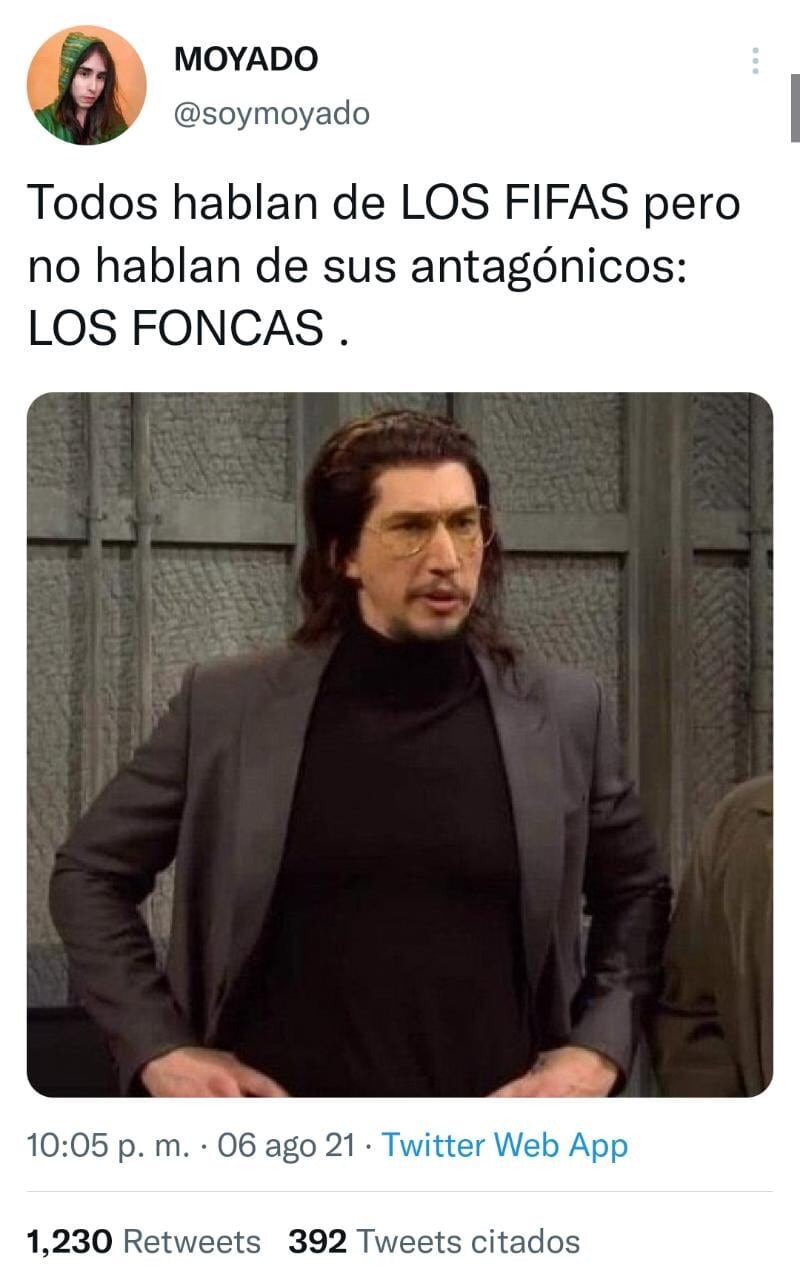 Publicación de Twitter