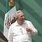 Eclipse oscureció la conferencia mañanera de AMLO