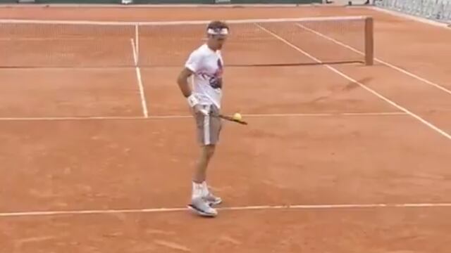 Federer dio una muestra irreal de su gran talento