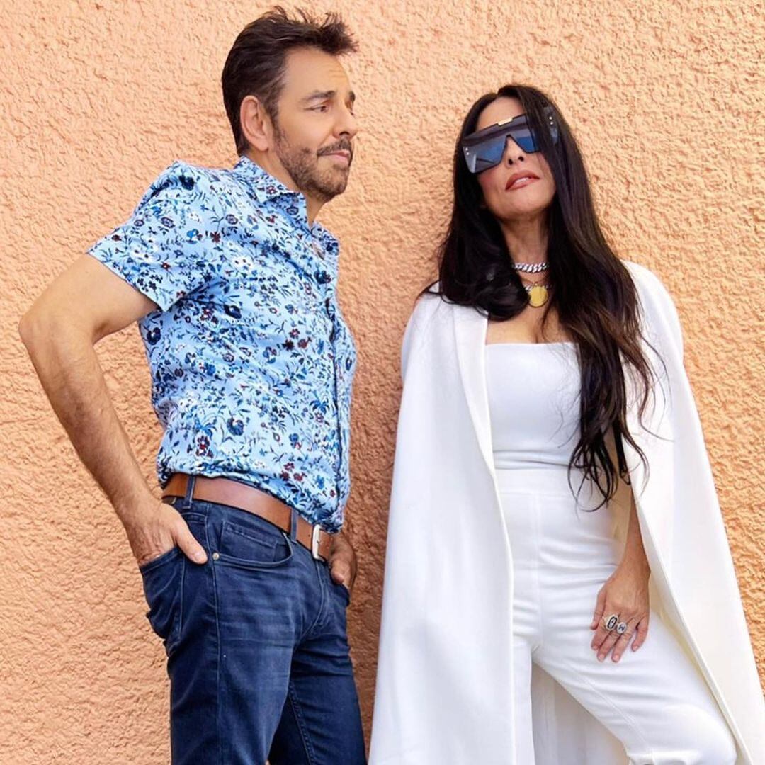 Eugenio Derbez y Martha Debayle